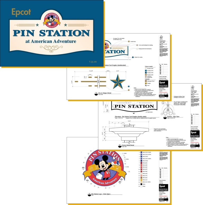 portfolio - disney pin station