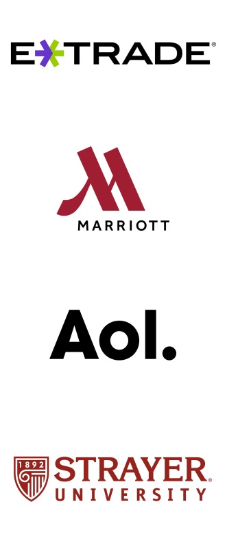 logo - etrade marriott aol strayer