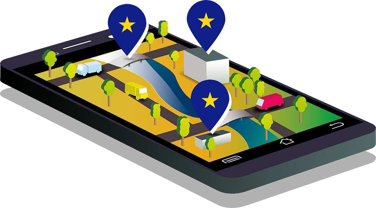 portfolio - mobile illustration