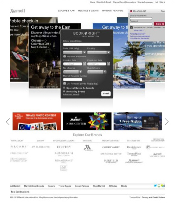 img - marriott old homepage