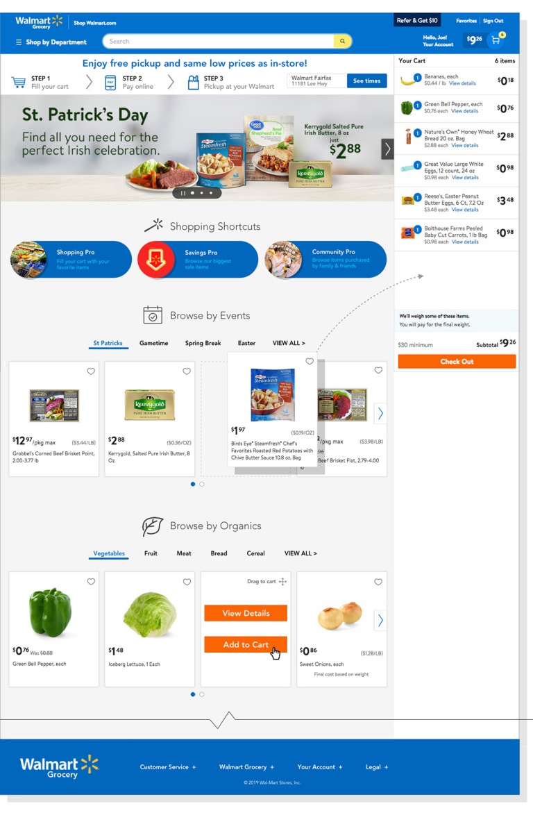 img - Walmart grocery website recommendations