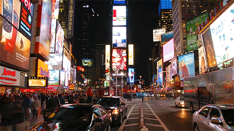Times Square in NYC
